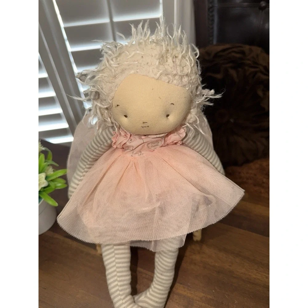 Bunnies By The Bay Elsie A Pretty Girl Is Pretty Inside Plush Doll Pink Tutu 12